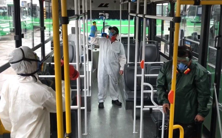 Nuevos protocolos en el transporte público de La Plata