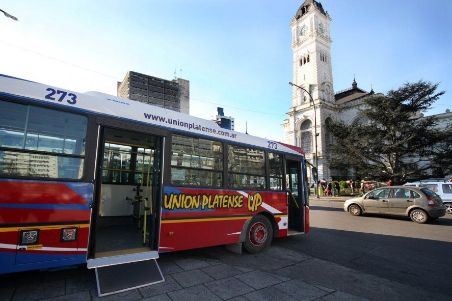 Situación del transporte público en La Plata