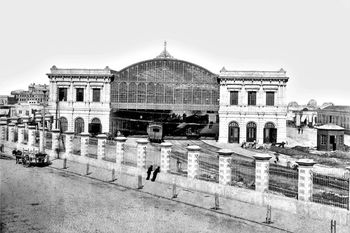 El Pasaje Dardo Rocha alrededor de 1887