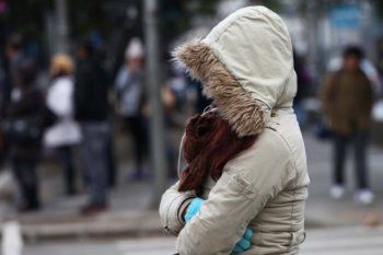 El frio ya se siente en Buenos Aires. 