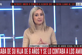 una periodista de c5n conto en vivo: ?yo fui victima de abuso a los 10 anos?