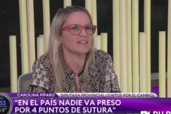 La Diputada Provincial Carolina Píparo resaltó que una de las víctimas solo tuvo 4 puntos de sutura y eso no debería ameritar la prisión de su marido 