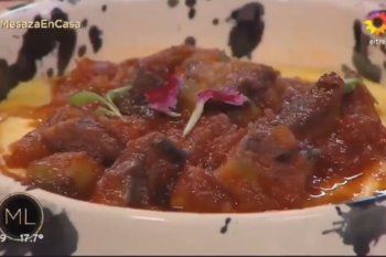 A Leandro Santoro le sirvieron polenta. A Sergio Massa le habían dado panqueques como postre. ¿Es casualidad o es un guiño del programa de Mirtha a sus televidentes? 