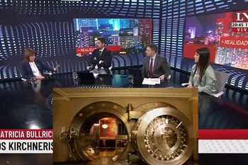 patricia bullrich quiere entrar al banco central a filmar la boveda