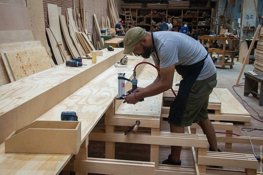 Taller de Carpintería y Construcciones Escénicas -Teatro Argentino-