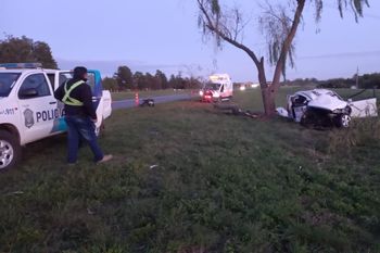 El conductor del Ford Focus murió en la ruta 9 al km. 95