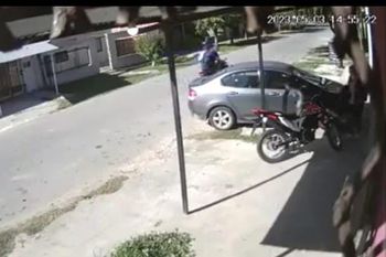 salio en defensa de la novia en un robo y lo balearon