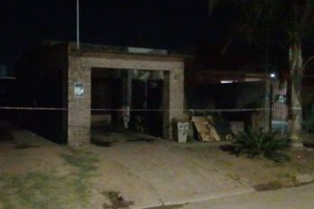 el drama de una mujer policia: millonario robo y casa incendiada