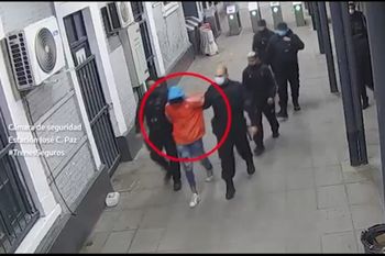Al pasajero le encontraron un arma de fuego y lo detuvieron en José C. Paz