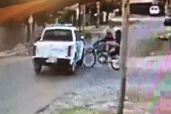 El impresionante choque fue en Caning y Blandenges en José C. Paz