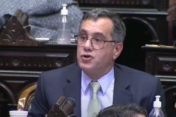 Alejandro Finocchiaro es uno de los firmantes del proyecto de la oposición para que haya clases los días de paros docentes