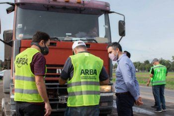 ARBA instaló retenes a transportistas de granos