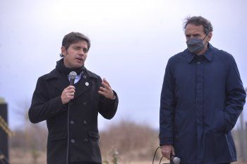Axel Kicillof recorrió el municipio de Lincoln junto a Gabriel Katopodis. Allí brindó un fuerte discurso contra la oposición.