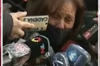 Marina, la mamá de Chano, muy conmocionada, habló con la prensa