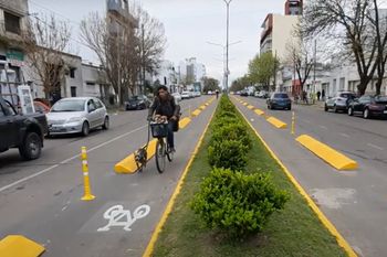 Este es el mapa de los 55 kilómetros de bicisendas que tiene La Plata