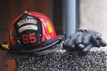 Los bomberos fallecieron mientras combatían un incendio en Caseros (Foto: Facebook Bomberos Voluntarios Caseros)