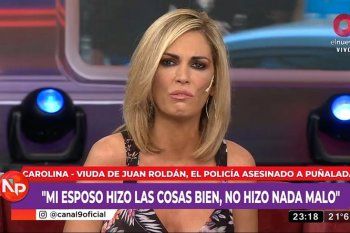 Viviana Canosa se quebró al aire y responsabilizó al Gobierno por el asesinato del Policía