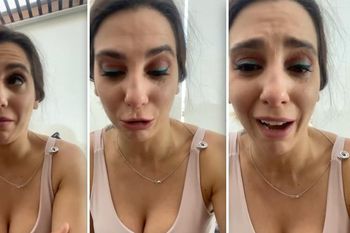 el llanto de cinthia fernandez: dejen de insultarme y decirme hueca