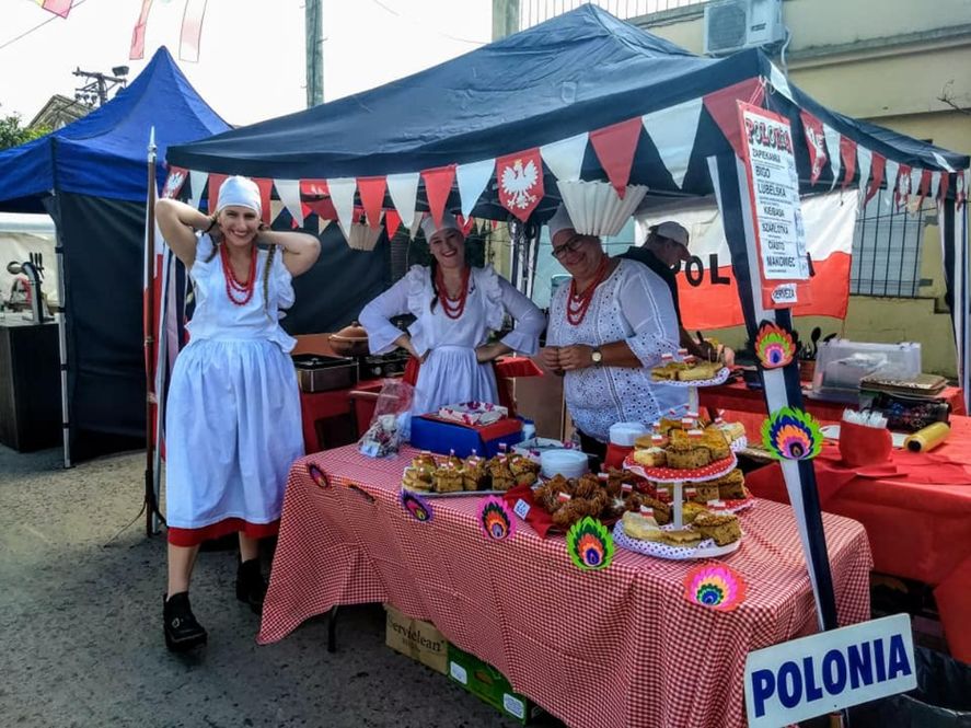 Arrecifes es un polo gastronómico: imagen de la Fiesta de las Colectividades que se llevó a cabo en diciembre en 2022.