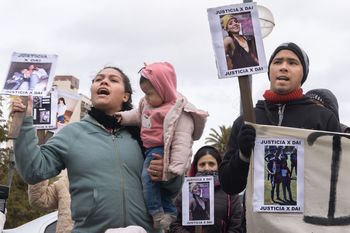 caso daiana abregu: marcha en la plata con rebote en laprida