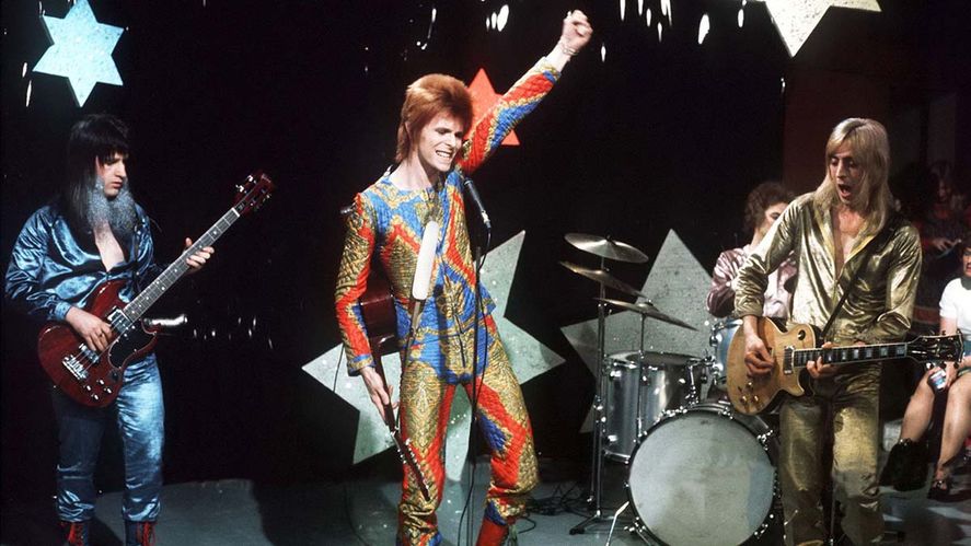 David Bowie en épocas de "Starman"