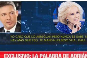 Adrián Suar habló sobre un posible acuerdo con Mirtha Legrand