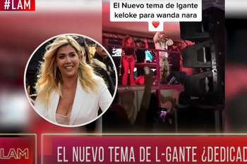 L-Gante le dedicó una canció a Wanda Nara ¿Qué dice la letra?