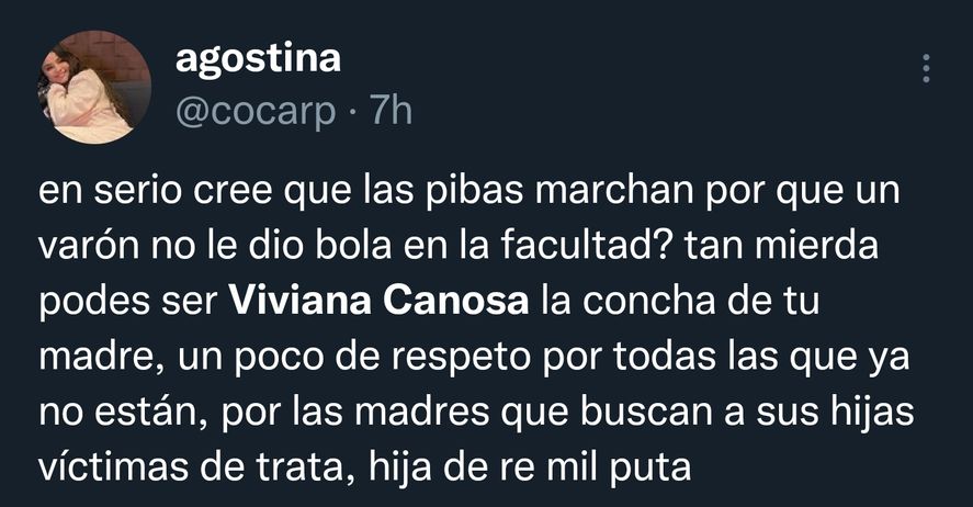 En redes sociales condenaron los dichos de Viviana Canosa sobre las mujeres feministas 
