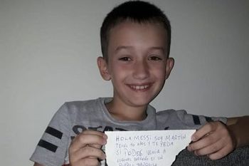 conmovedora carta de un nene bonaerense de coronel dorrego a lio messi