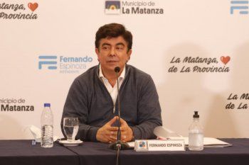 Nuestros profesionales no dan más, incluso cuando en La Matanza tenemos la situación en un nivel de mucho control con un 60% de ocupación de camas, destacó Fernando Espinoza.
