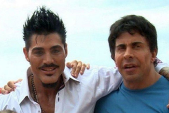 Gustavo Martínez junto a Ricardo Fort