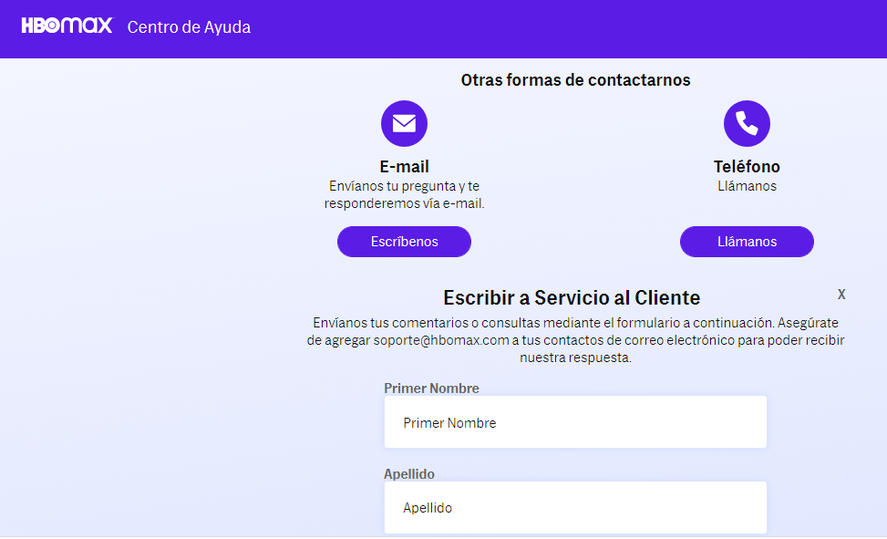 HBO Max: ¿Cómo obtener ayuda y atención al cliente? | Infocielo
