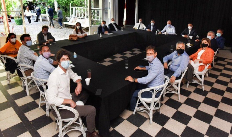 El miércoles los líderes de Juntos por el Cambio se reunieron en la mesa nacional.