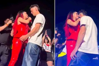 El beso entre Lali Espósito y Santi Maratea que es furor en las redes