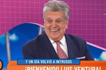 Luis Ventura regresó a Intrusos después de 8 años