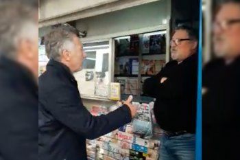 Mauricio Macri la pasó mal en Ituzaingó.