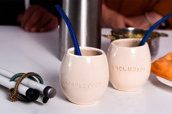Un mate para la inclusión: la propuesta que busca visibilizar la discapacidad visual.