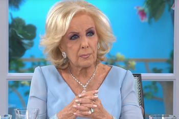mirtha legrand no se sentia bien y fue trasladada a una clinica