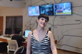¡Arte contemporáneoi!: La actriz Natalia Maldini estrena hoy junto a Jorge Pinarello Algo que pasó en año nuevo en el 37º Festival Internacional de Cine de Mar del Plata.