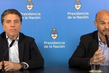 Los ex ministros de Hacienda, Nicolás Dujovne, y de Transporte, Guillermo Dietrich. Están procesados en la causa peajes.