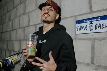 El Noba sufrió un accidente en su moto en Florencio Varela