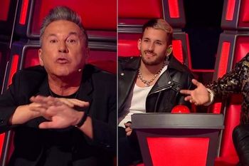 la familia montaner vivio el momento mas tenso de la voz