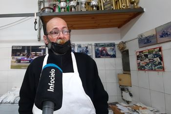 Carlos Ghigliani dueño de la carnicería 25 veces asaltada