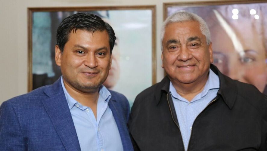Ramón y Cecilio Salazar, padre hijo competirán estas elecciones