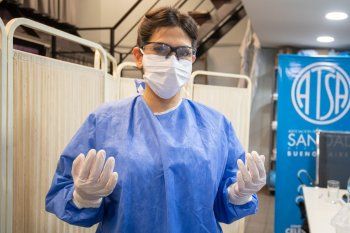 El gremio de Sanidad comenzó el  paro escalonado por no llegar a un acuerdo en paritarias con los empresarios de la salud privada.