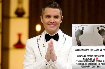 santiago del moro fue papa: mira como le puso a su hija