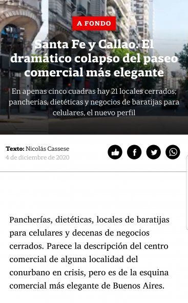 Lenguaje discriminatorio del diario La Nación hacia quienes viven en el conurbano y no son elegantes porteños 