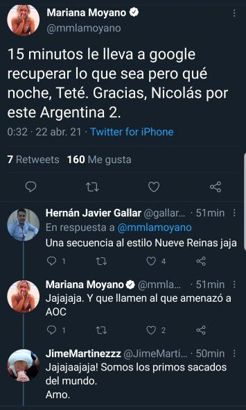 Los comentarios que se produjeron en la medianoche del miércoles en Twitter sobre la compra del dominio Google.com.ar por un argentino fueron descomunales