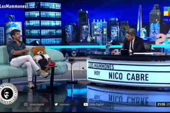 el padre de nicolas cabre giraba por america tv para que lo pare rial