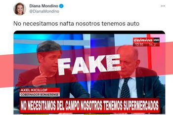 fake news: axel kicillof desmintio a sandra pitta pero ella lo culpo